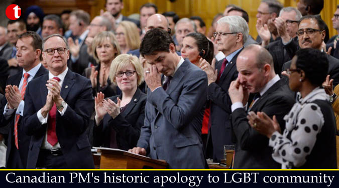 Canadian PM's historic apology to LGBT community