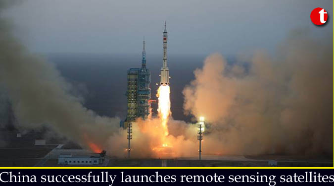 China successfully launches remote sensing satellites