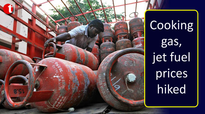 Cooking gas, jet fuel prices hiked