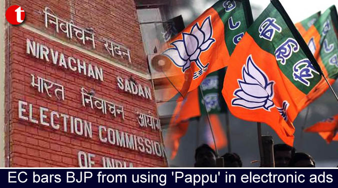 EC bars BJP from using 'Pappu' in electronic ads