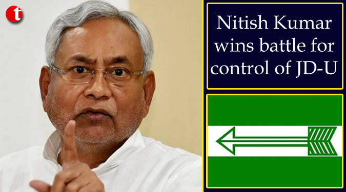 Nitish Kumar wins battle for control of JD-U