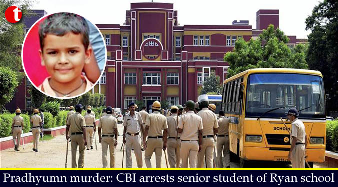Pradhyumn Thakur murder: CBI arrests senior student of Ryan school