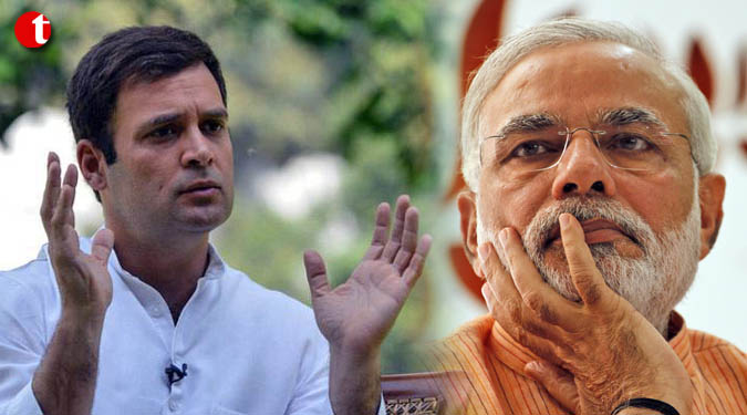 Rahul hits out at Modi over gas price hike, says vacate 'sinhasan'