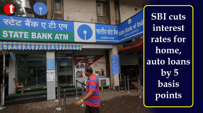 SBI cuts interest rates for home, auto loans by 5 basis points