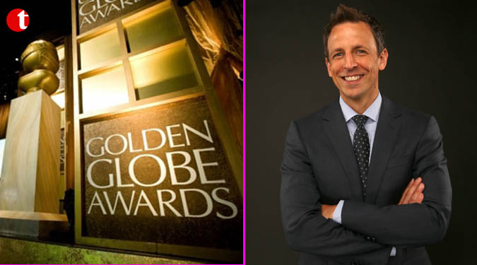 Seth Meyers to host 2018 Golden Globe Awards