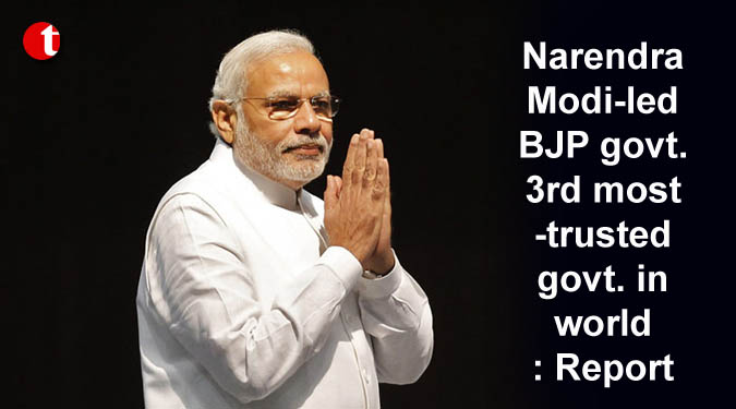 Narendra Modi-led BJP govt. 3rd most-trusted govt. in world: Report