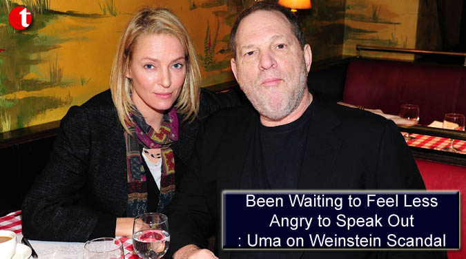 Been Waiting to Feel Less Angry to Speak Out: Uma on Weinstein Scandal