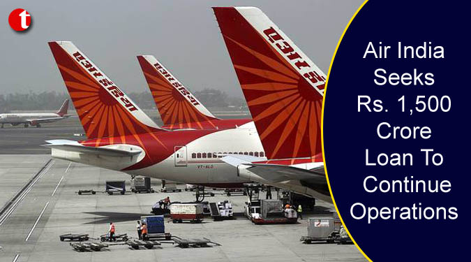 Air India Seeks Rs. 1,500 Crore Loan To Continue Operations