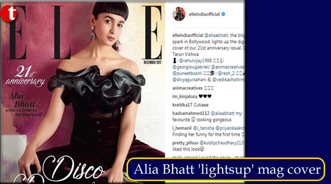 Alia Bhatt 'lights up' mag cover