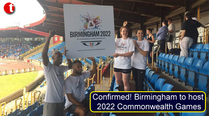 Confirmed! Birmingham to host 2022 Commonwealth Games