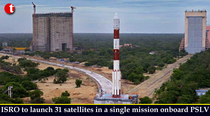 ISRO to launch 31 satellites in a single mission onboard PSLV