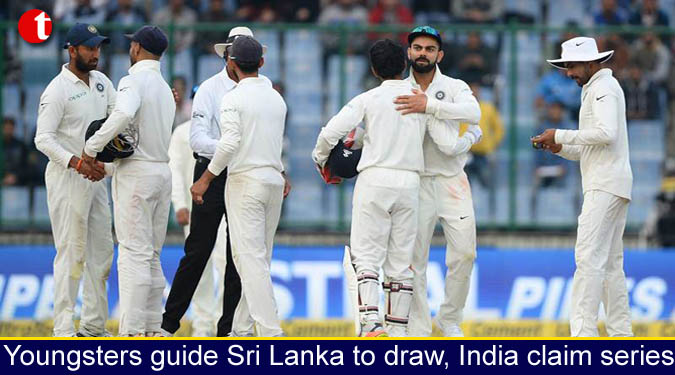 Youngsters guide Sri Lanka to draw, India claim series