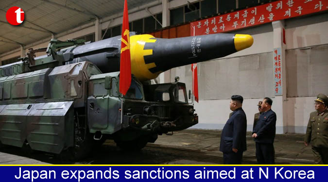 Japan expands sanctions aimed at N. Korea