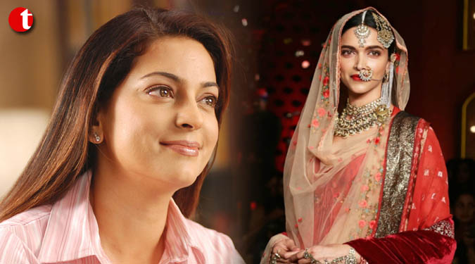 Not right: Juhi Chawla on death threats to Deepika Padukone