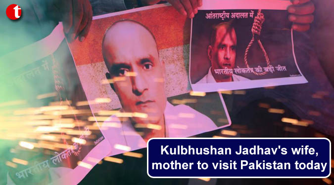 Kulbhushan Jadhav’s wife, mother to visit Pakistan today