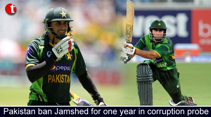 Pakistan ban Jamshed for one year in corruption probe