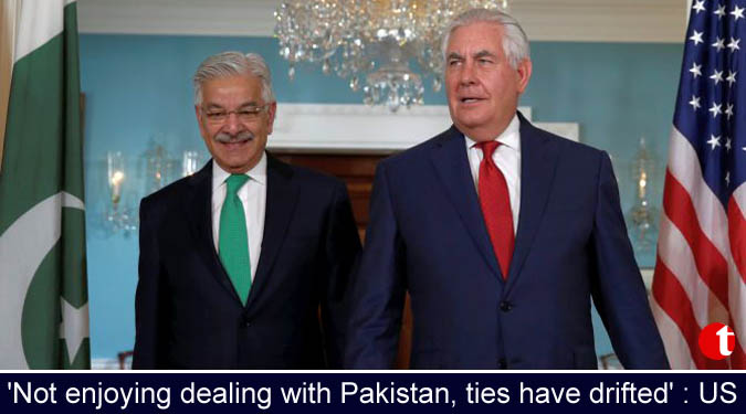 'Not enjoying dealing with Pakistan, ties have drifted' : US