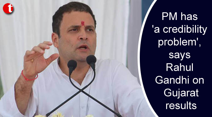 PM has ‘a credibility problem’, says Rahul Gandhi on Gujarat results