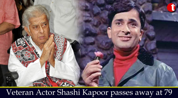 Veteran Actor Shashi Kapoor passes away at 79