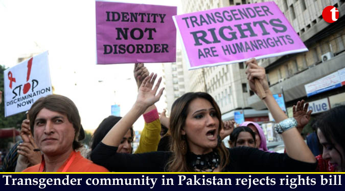 Transgender community in Pak rejects rights bill