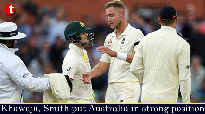 Khawaja, Smith put Australia in strong position
