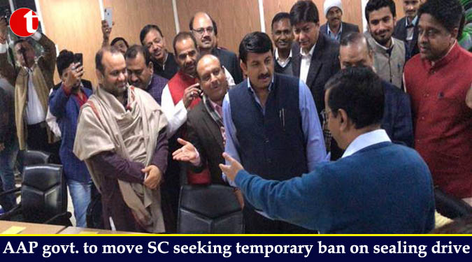 AAP govt. to move SC seeking temporary ban on sealing drive