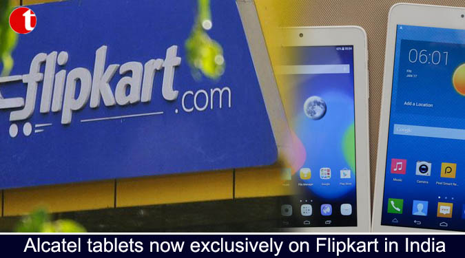 Alcatel tablets now exclusively on Flipkart in India