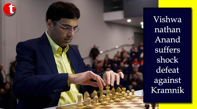 Anand suffers shock defeat against Kramnik