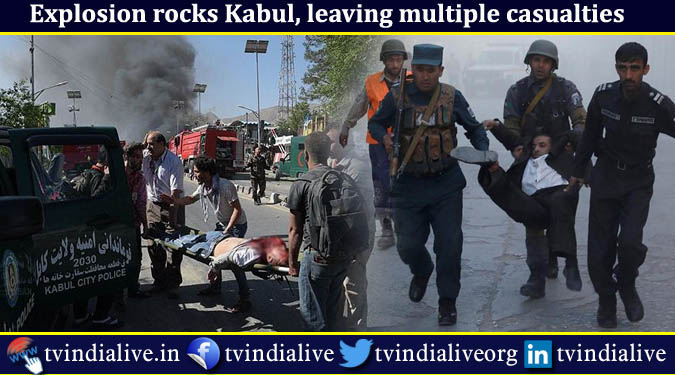 Explosion rocks Kabul, leaving multiple casualties