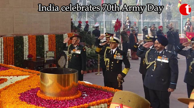 India celebrates 70th Army Day