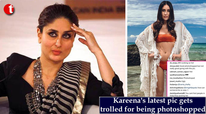 Kareena's latest pic gets trolled for being photoshopped