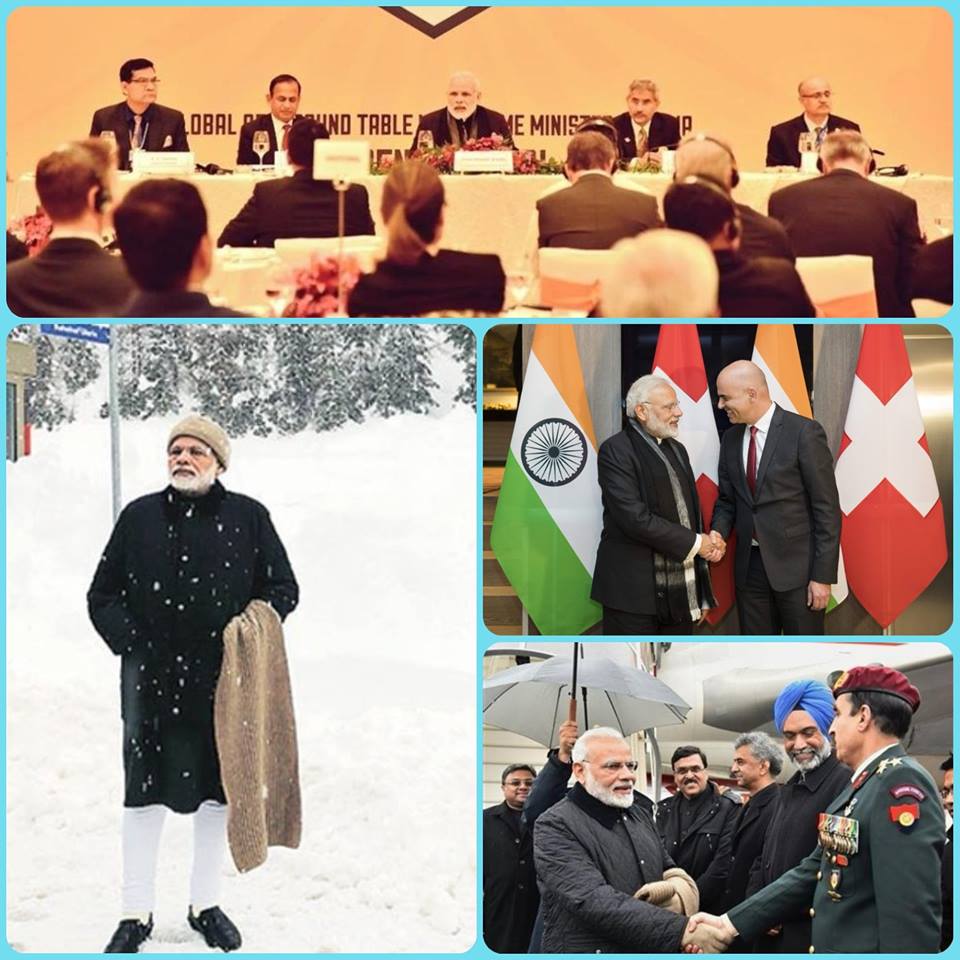 India means business: Modi tells global CEOs at Davos