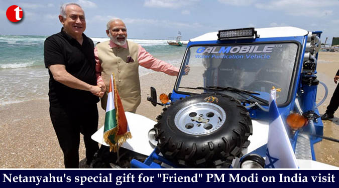 Netanyahu’s special gift for “Friend” PM Modi on India visit