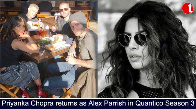 Priyanka Chopra returns as Alex Parrish in Quantico Season 3