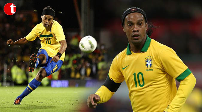 Brazil great Ronaldinho retires from football