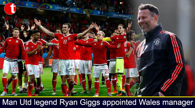 Man Utd legend Ryan Giggs appointed Wales manager