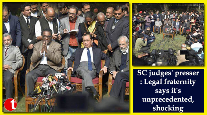 SC judges' presser: Legal fraternity says it's unprecedented, shocking