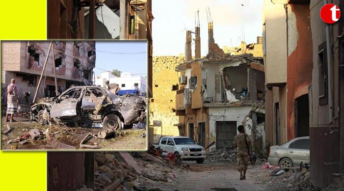 At least 27 dead in twin Benghazi car bombs