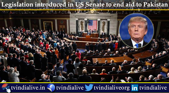 Legislation introduced in US Senate to end aid to Pakistan