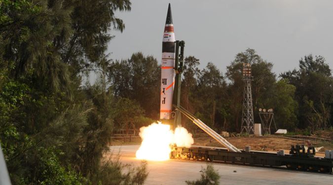 India successfully test-fires nuclear capable Agni-II