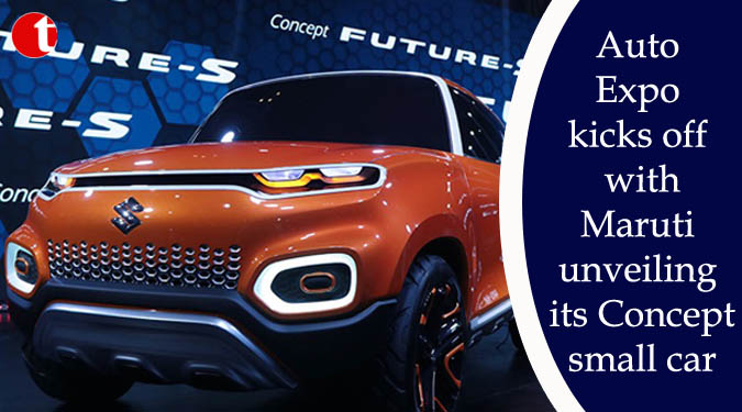 Auto Expo kicks off with Maruti unveiling its Concept small car