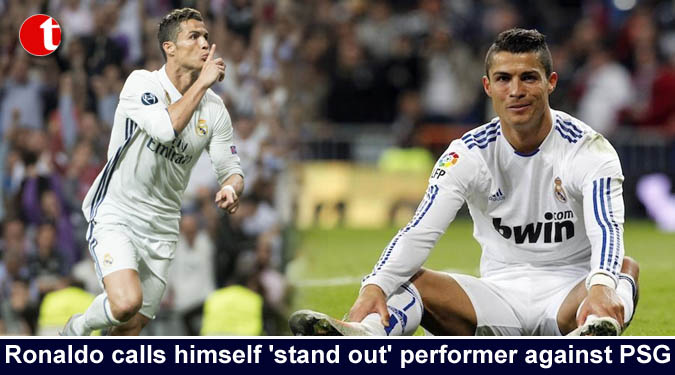 Ronaldo calls himself 'stand out' performer against PSG