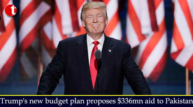 Donald Trump's new budget plan proposes $336mn aid to Pak