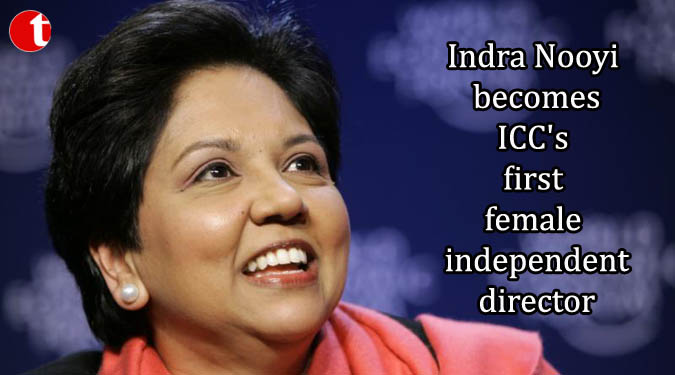 Indra Nooyi becomes ICC's first female independent director