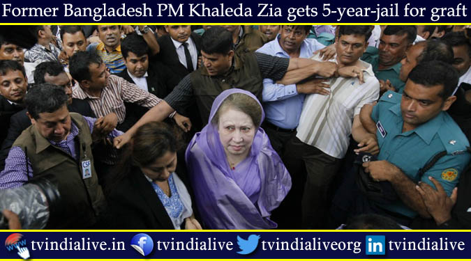 Former Bangladesh PM Khaleda Zia gets 5-year-jail for graft