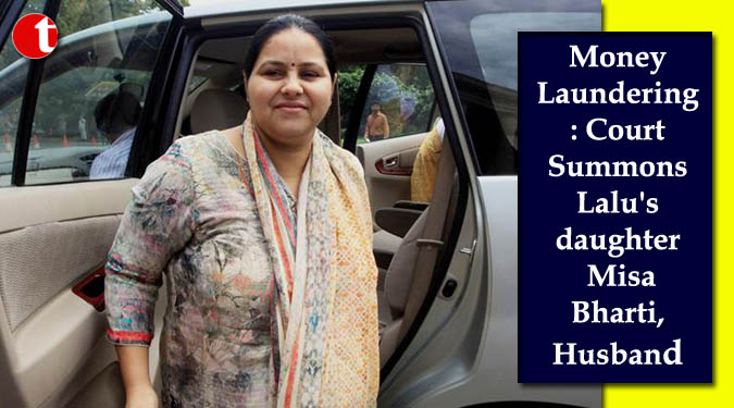 Money Laundering: Court Summons Lalu's daughter Misa Bharti, Husband