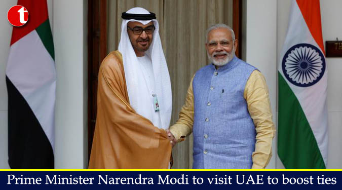 PM Narendra Modi to visit UAE to boost ties