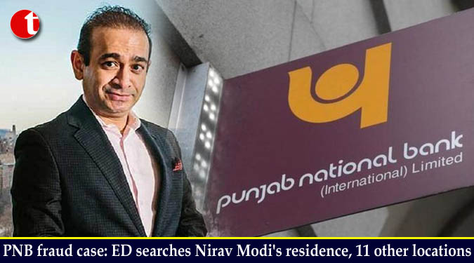 PNB fraud case: ED searches Nirav Modi’s residence, 11 other locations