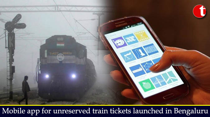 Mobile app for unreserved train tickets launched in Bengaluru