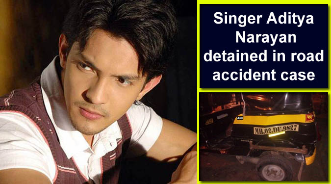 Singer Aditya Narayan detained in road accident case